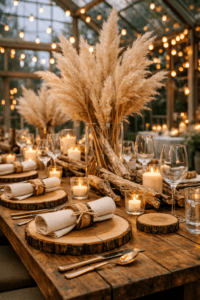 Des mises en scène élégantes et naturelles pour sublimer vos événements et créer une atmosphère inoubliable.